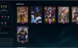 conta diamon lol season 5 ate  atual S11 diamon, full champ.