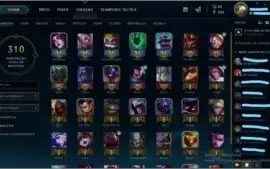 Conta gold solo-88 skins(2 ultimate,4 lendaria e 32 legados)