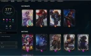 Conta ouro com varias skins