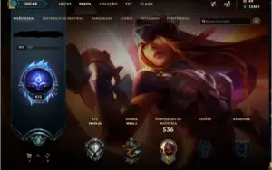 141 Skins, todos campeões e 15k de EA.