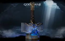Mjolnir God of War Ragnarok Martelo stl 3d led