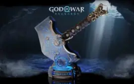 Mjolnir God of War Ragnarok Martelo stl 3d led