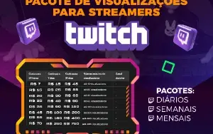 Twitch | 1 Hora | 24 Horas | 7 Dias | 1 Mês