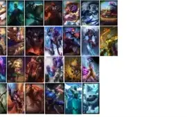 Conta LOL P1/103Champ/26 Skin/12 Páginas de runa