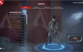 Conta com Herança da Wraith - APEX LEGENDS
