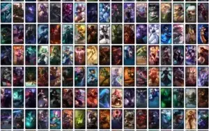 Conta de lol LVL 434, 476 skins all champs, MMR diamante 1