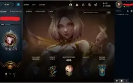 CONTA UNRANKED 517 SKINS LEVEL 322