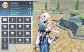 Genshin Impact Eula, Keqing e Arco de Amos