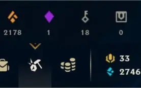 Conta LOL - Platina IV - Lux academia de batalha prestígio