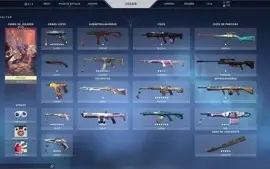 VENDO CONTA VALORANT OURO 3 COM SKINS (existe desde 2020)