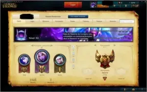 Conta League of Legends Ouro IV