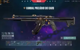 Conta valorant com leque flamejante (troca ou venda)