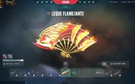 Conta valorant com leque flamejante (troca ou venda)