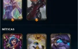 Conta League of Legends Diamante 4 196 skins