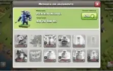 CLASH OF CLANS CV10 (CONTA ANTIGA PARADA)