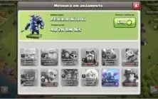 CLASH OF CLANS CV10 (CONTA ANTIGA PARADA)