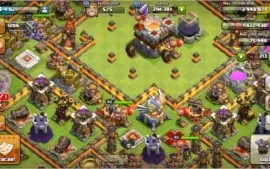 Clash Of Clans CV11 TOTALMENTE FULL