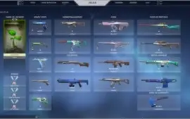 Conta valorant 4 facas 3 passes Vandal Sublime e Phantom Oni