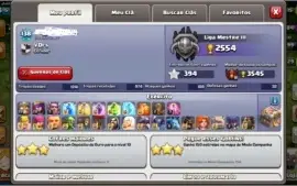 Conta cv 11 Clash of Clans