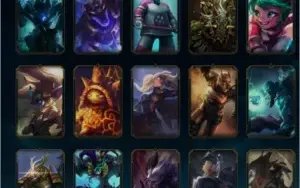 Conta com 150 Skins