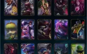 Conta com 150 Skins