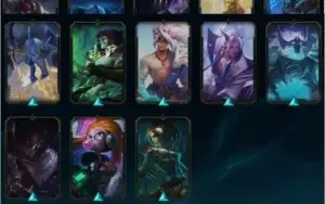 Conta com 150 Skins