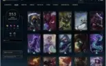 Conta lol plat 4 253 skins com ahri prestígio