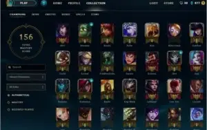 Conta LOL smurf