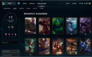 Conta LOL smurf