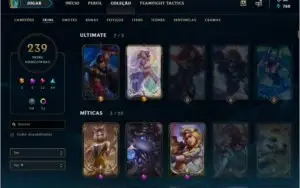 CONTA D1 (Várias skins e cromas de criador de conteúdo)