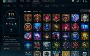 CONTA D1 (Várias skins e cromas de criador de conteúdo)