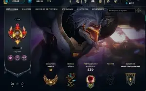 Conta Full Acesso - 165 Campeões - 233 Skins