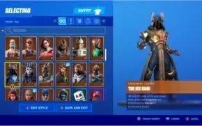 Conta Fortnite - Black Knight com Mako Glider.