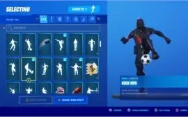 Conta Fortnite - Black Knight com Mako Glider.