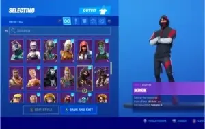 Conta Fortnite - Black Knight com Mako Glider.