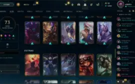 Conta Lol Com 73 Skins Variadas