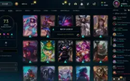 Conta Lol Com 73 Skins Variadas