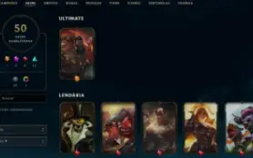Conta League of Legends Full Acesso - 90 Champs e 50 Skins