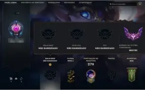 CONTA LOL MESTRE 2020-2021 COM SKIN VITORIOSA 2013-2021