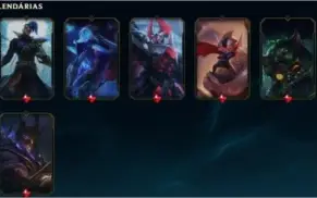 CONTA LOL MESTRE 2020-2021 COM SKIN VITORIOSA 2013-2021