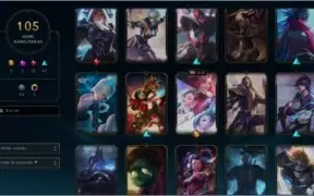 Conta Wild Rift 11 skins e 104 skins no lol de pc diamante 4