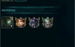 CONTA GOLD V PERFEITA PARA SMURF