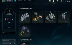 Conta League of Legends - TODOS os campeões!! 234 SKINS!!