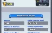 Conta Clash Royale, 8 lendárias, arena 11
