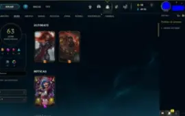 Conta NFA League of Legends 63skins lvl 213