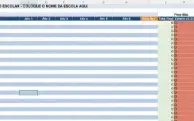 Planilha Diário De Classe Professor Média E Ranking Top 10
