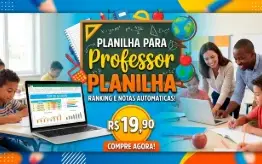 Planilha Diário De Classe Professor Média E Ranking Top 10