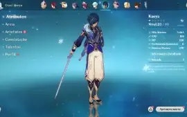 GENSHIN IMPACT- AR55, 15T5⭐Shogun + Bis, Zhongli,Yelan,Scara
