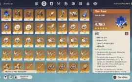 GENSHIN IMPACT- AR55, 15T5⭐Shogun + Bis, Zhongli,Yelan,Scara