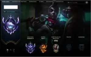 Conta diamante - LoL